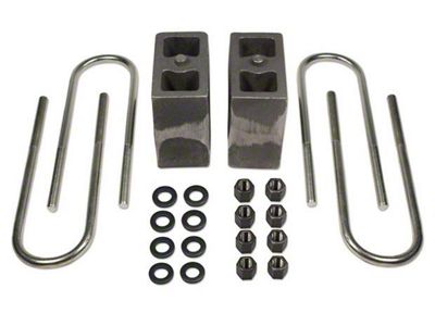 Tuff Country 5.50-Inch Rear Lift Blocks; Non-Tapered (80-97 4WD F-250, F-350 w/o Factory Overload Springs)