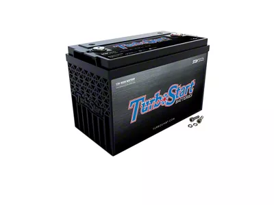 TurboStart AGM Race/Street/Off Road Battery; 12-Volt; Group 31 (Universal; Some Adaptation May Be Required)