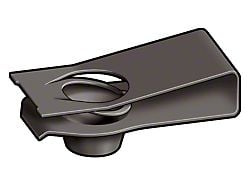 U Nut Fastener - 5/16-18 Threaded Clip - Black Oxide Finish- Falcon & Comet