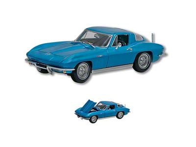 1/18th Scale 1965 Corvette Diecast; Blue