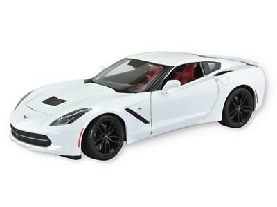 1/18th Scale 2014 Corvette Diecast; White