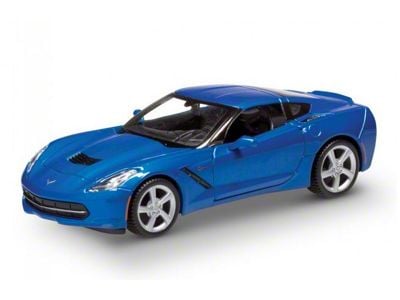 1/25th Scale Corvette Coupe Diecast; Blue