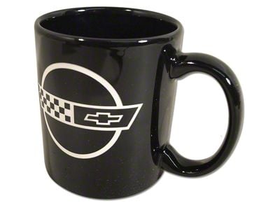 11-oz. Coffee Mug with C4 Logo; Black