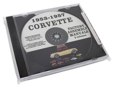 1953-1957 Corvette Assembly Manual (CD-ROM)