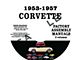 1953-1957 Corvette Factory Assembly Manuals (CD-ROM)