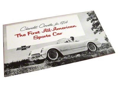 1954 Chevrolet Corvette Sales Brochure