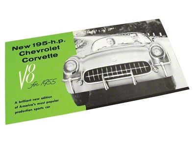 1955 Chevrolet Corvette Sales Brochure