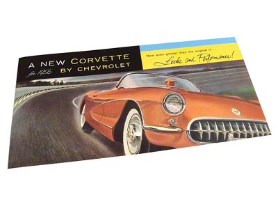 1956 Chevrolet Corvette Sales Brochure