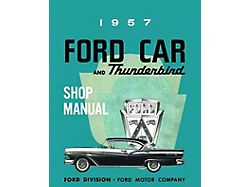 1957 Ford Passenger Car And Thunderbird Shop Manual