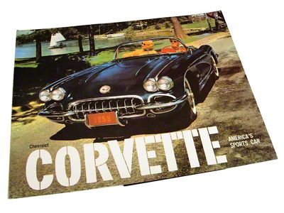 1959 Chevrolet Corvette Sales Brochure