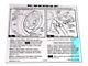 1967-1972 Corvette Wheel Trim Instruction Sheet