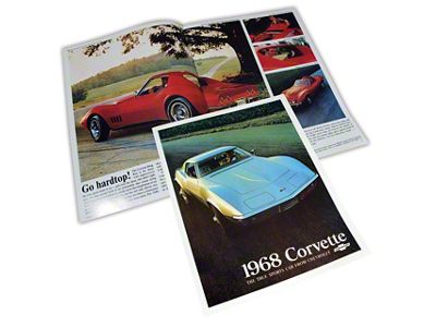 1968 Chevrolet Corvette Sales Brochure