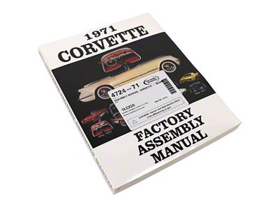 1971-1971 Corvette Factory Assembly Manual