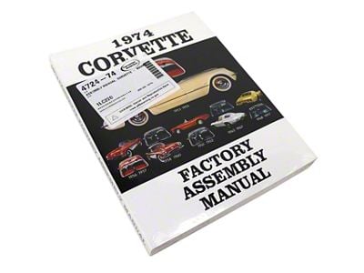 1974-1974 Corvette Factory Assembly Manual