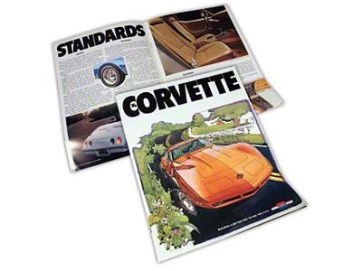 1974 Chevrolet Corvette Sales Brochure