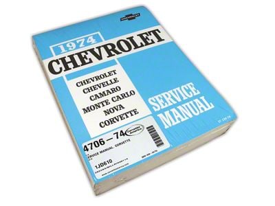 1974 Corvette Service Manual