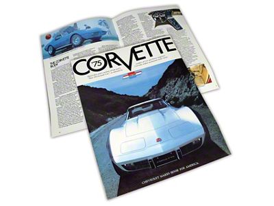 1975 Chevrolet Corvette Sales Brochure