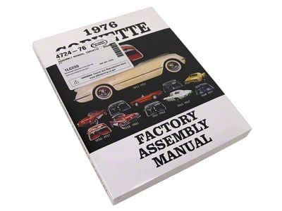 1976-1976 Corvette Factory Assembly Manual