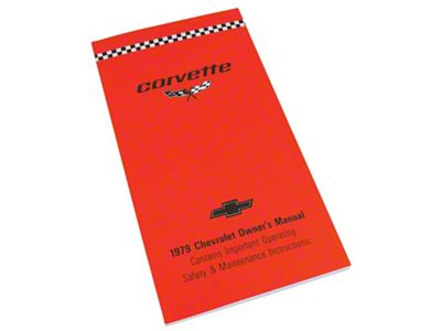 1979 Chevrolet Corvette Owners Manual