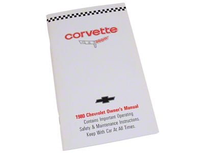 1980 Chevrolet Corvette Owners Manual