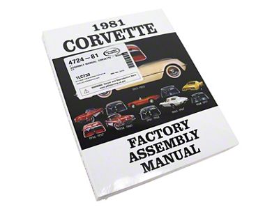 1981-1981 Corvette Factory Assembly Manual