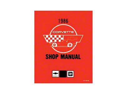 1986 Corvette Shop Manual