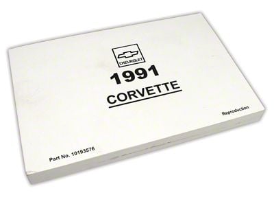 1991 Chevrolet Corvette Owners Manual