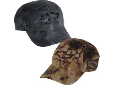 3D Bowtie Tactical Camo Hat; Black