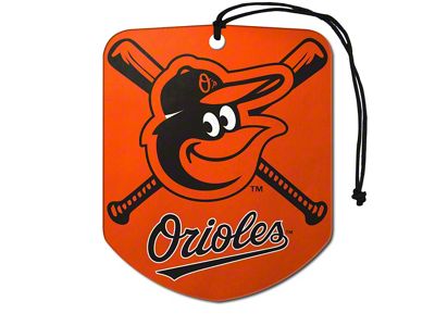 Air Fresheners with Baltimore Orioles Logo; Orange and Black