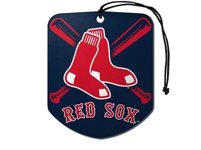 Air Fresheners with Boston Red Sox Logo; Blue and Red