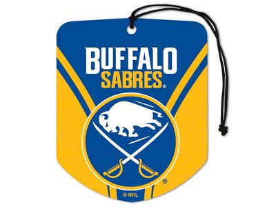 Air Fresheners with Buffalo Sabres Logo; Blue