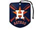 Air Fresheners with Houston Astros Logo; Blue and Orange