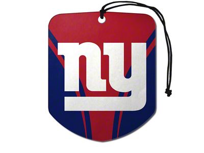 Air Fresheners with New York Giants Logo; Dark Blue