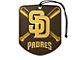 Air Fresheners with San Diego Padres Logo; Brown and Yellow