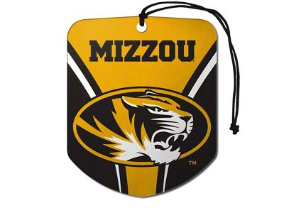 Air Fresheners with University of Missouri Logo; Yellow and Black