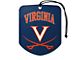 Air Fresheners with University of Virginia Logo; Blue and Orange