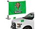 Ambassador Flags with Marshall University Logo; Green (Universal; Some Adaptation May Be Required)