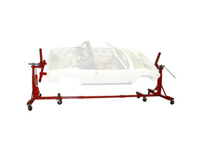 Auto Dolly Auto Rotisserie with Jack; 3,000 lb. Capacity