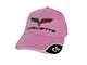 C6 Emblem and Script Hat; Pink