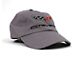 C6 Logo Hat; Gray