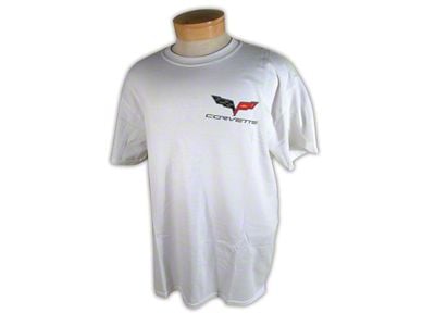 C6 Logo T-Shirt; White