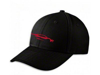 C8 Gesture Hat; Red Mist Metallic