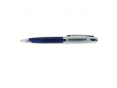 Camaro Signature Ballpoint Pen; Blue