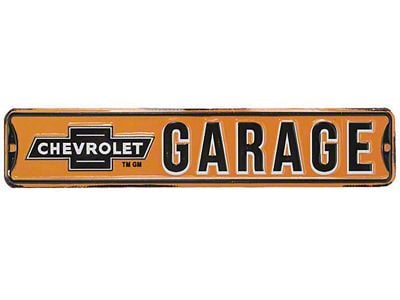 Chevy Garage Street Sign Magnet