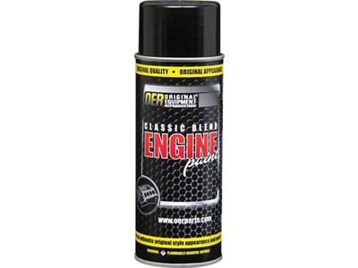 Classic Blend Engine Paint; Chevy Orange; 16-Ounce Aerosol