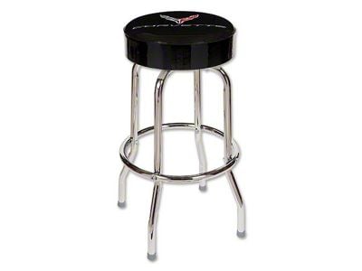 Counter Bar Stool without Seat Back; 24-Inch; C8 Logo