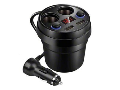 Cup Holder Charger Socket