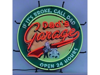 Dads Garage Neon Sign