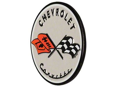 Die Cut Embossed Magnet with Knock Out; Chevrolet Corvette