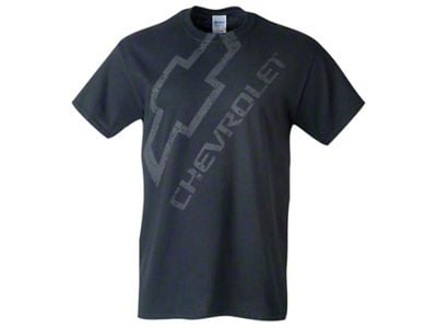 Distressed Chevy Bowtie and Script T-Shirt